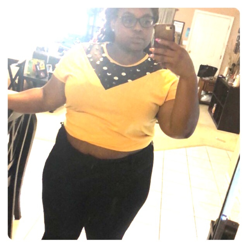 Beautiful mustard shirt